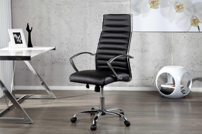 Dizajnová kancelárska stolička Boss čierna