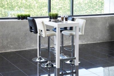 Biely barový stôl Nazanin