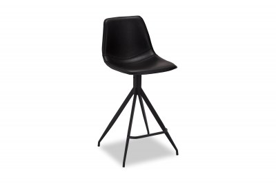 Dizajnová barová stolička Aeron, čierna