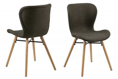 Dizajnová jedálenská stolička Alejo, kaki - Skladom na SK