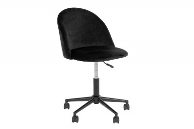 Dizajnová kancelárska stolička Ernesto čierna