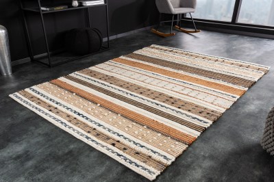 Dizajnový koberec Panay 230 x 160 cm viacfarebný - konope a vlna