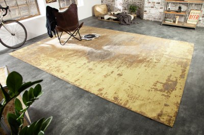 Dizajnový koberec Rowan 350 x 240 cm hrdzavo-hnedý