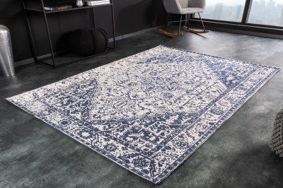 Dizajnový koberec Saniyah 230 x 160 cm modrý