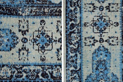 Dizajnový koberec Lessie II 240x160 cm / modrá